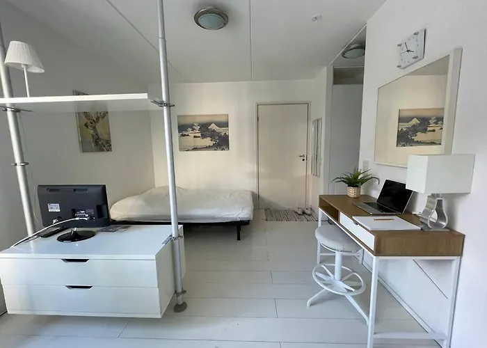 Hotel Luminous Studio 15min To Center With Wifi & Netflix Helsinky